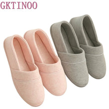 Load image into Gallery viewer, New 2023 Winter-Autumn At Home Thermal Cotton-Padded Slippers Women&#39;s Cotton Slippers Indoor Slippers With Soft Outsole Shoes
