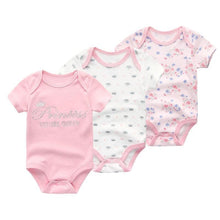 Load image into Gallery viewer, 3PCS/Set Modern Fashion Baby Clothes Bodysuits Baby Clothes Unicorn Clothing Unisex 0-12M Baby Bodysuits Romper and Jumpsuit Set For Kids and Baby
