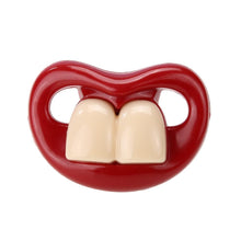 Load image into Gallery viewer, Modern Intereting Food Grade Silicone Funny Baby Pacifiers Nipple Teethers Toddler Pacifier For Baby Boys and Girls
