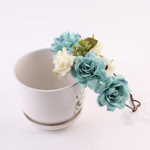 Load image into Gallery viewer, Modern Flower Headband Newborn  Matching Flower Crown for Mother Kids  Hair Band Accessories
