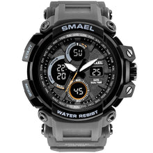 Load image into Gallery viewer, Army Green Modern Sport  Waterproof 50M Men Watches With LED Digital Display In Military Armi Relogio Masculino Style
