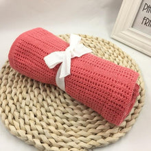 Load image into Gallery viewer, Baby Blanket Cotton Super Soft Blankets Newborn Swaddle Infant Wrap Bath Towel Girl Boy Stroller
