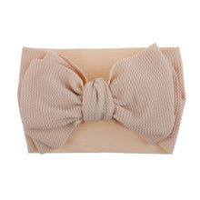 Load image into Gallery viewer, Baby Large Bow Girls Headband Big Bowknot Head wrap Kids Bow for Hair Cotton Infant Newborn Headbands For Baby
