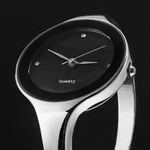 Load image into Gallery viewer, Women&#39;s Bangle Watch Female Luxury Brand Steel Bracelet Watches Ladies Quartz Dress Wristwatch Clock reloj mujer Hodinky Ceasuri
