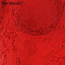 Load image into Gallery viewer, She&#39;sModa New Embroidery Lace Push Up Bralet Women&#39;s Bustier Corset Wedding Party Corset Cropped Top Vest Plus Size
