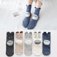 Load image into Gallery viewer, 5pairs 100% Cotton Unisex Baby Socks for Girls&amp;boys Children Soft Winter Cute Cartoon Socks Set For Baby
