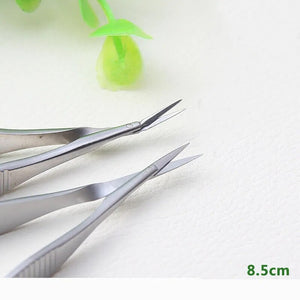 Ophthalmic microsurgery Stainless steel scissors animal experiment 8.5cm Venus scissors surgical tools