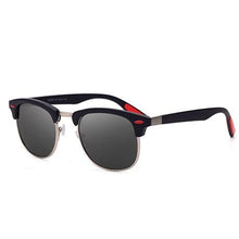 Load image into Gallery viewer, Popular Retro New Polarized Men's Sunglasses UV400 Square Half Metal Frame  Ladies Sunglasses Brand Design Glasses Driving Sunglasses
