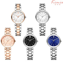 Load image into Gallery viewer, KIMIO Full Steel Women&#39;s Watches Luxury Rhinestone Bracelet Watch Waterproof Quartz Wristwatches Girls Dress Clock Montre Femme
