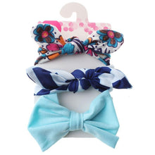 Load image into Gallery viewer, Summer Cute Floral Bows Baby Girl Headbands Elastic Bowknot Newborn Hair Band Turban Set Hair Accessories Bow Set For Kids
