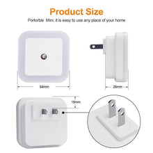 Load image into Gallery viewer, STEVVEX LED Night Light Mini Light Sensor Control  EU US Plug Nightlight Lamp For Children Kids Living Room Bedroom Lighting
