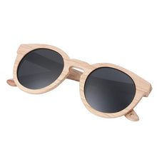 Load image into Gallery viewer, BerWer New 100% Real Wood Sunglasses Polarized Handmade Bamboo Women Sun Glasses Oculos De Sol Feminino
