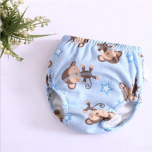 Load image into Gallery viewer, 6 Layer Baby Cotton Training Pants Panties Cloth Diapers Reusable Child Nappies Breathable Diaper
