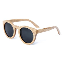 Load image into Gallery viewer, BerWer New 100% Real Wood Sunglasses Polarized Handmade Bamboo Women Sun Glasses Oculos De Sol Feminino
