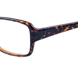 Gmei Optical Plastic Rectangular Full Rim Women's Glasses Frames Optical Eyewear Frame Tortoiseshell T8015