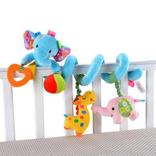 Load image into Gallery viewer, Stuffed Stroller Toys Animal Baby Crib Pram Bed Hanging Educational Infant Baby Rattle For Kids
