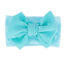 Load image into Gallery viewer, Baby Accessories Infant Baby Girl Cute Bow Headband Newborn Solid Headwear Headdress Nylon Elastic Hair Band Bow For Girls
