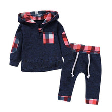 Load image into Gallery viewer, Newborn Baby Clothes  Hoodies+Pant 2pcs Outfit Suit Costume Infant Clothing For Baby boys Set
