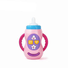 Load image into Gallery viewer, Baby Simulation Milk Bottle Toy LED Flashing Baby Bottle With Sound and Light Toys For Baby

