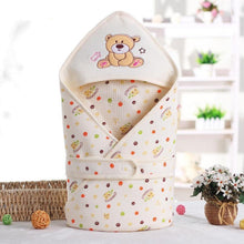 Load image into Gallery viewer, Cotton Infant Baby Sleeping Bag Envelope For Newborn Baby Bedding Wrap Sleepsack For Baby Blanket
