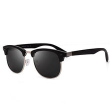 Load image into Gallery viewer, Popular Retro New Polarized Men's Sunglasses UV400 Square Half Metal Frame  Ladies Sunglasses Brand Design Glasses Driving Sunglasses
