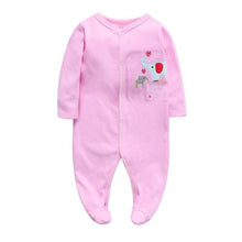 Load image into Gallery viewer, Modern Colorful Baby Boys/Girls Blanket Sleepers Newborn Babies Sleepwear Infant Long Sleeve Romper Jumpsuit for Kids
