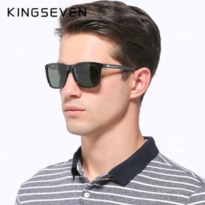 KINGSEVEN Brand Aluminum Frame Sunglasses Men Polarized Mirror Sun glasses Women's Glasses Accessories N787