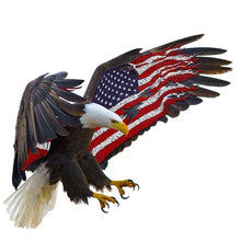 Load image into Gallery viewer, YJZT 14CM*11.8CM Car Accessories Motorcycle American Eagle Decal Car Sticker PVC 6-0308
