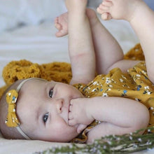Load image into Gallery viewer, Newborn Infant Baby Girl Clothes Sleeveless Floral Bodysuit Headband 2PCS Jumpsuit Playsuit Outfit Dress For Girls
