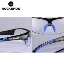 Load image into Gallery viewer, ROCKBROS Photochromic Cycling Sunglasses Eyewear UV400 MTB Road Bicycle Myopia Goggles For Women Men Outdoor Sports Bike Glasses
