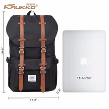Load image into Gallery viewer, Backpack Women&#39;s Daypack Men&#39;s Schulrucksack KAUKKO 17 &quot;Laptop Backpack for 15&quot; Notebook Casual Daypacks Stylish backpack
