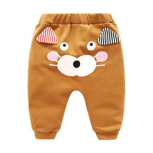 Load image into Gallery viewer, Modern Baby Boys Girls Cartoon Pants Spring High Waist Guard Belly Trousers Print Bottoms In Interesting Style For Girls And Boys

