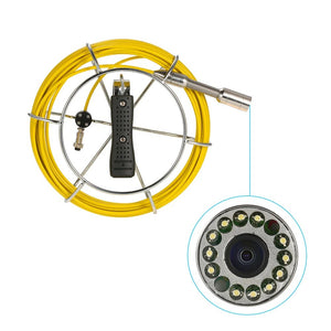 SYANSPAN Well Pipe Inspection Video Camera,Drain Sewer Pipeline Industrial Endoscope Deep Down Hole Underwater Underground Lens