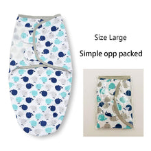 Load image into Gallery viewer, Modern Cotton Summer Nwborn Swaddle Wrap Envelope Baby Blanket For Baby Kids
