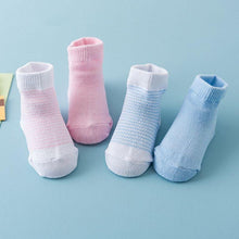 Load image into Gallery viewer, 4 Pairs Children Newborn Socks Gloves Anti-scratch Breathable Elasticity Protection For Babies

