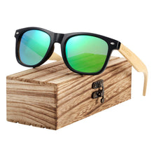 Load image into Gallery viewer, Bamboo Wood Retro and Classis  Handmade Sunglasses For Man and Woman Unisex Polarized  Sunglasses
