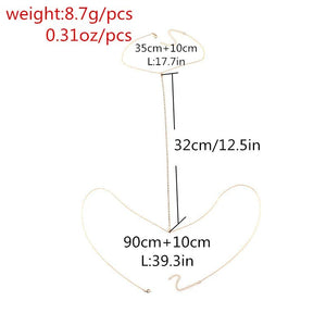 New Hot Women's Sexy Shiny Rhinestone Body Chains Ladies Copper Alloy Chest Chain Bikini Body Jewelry Necklace XR736