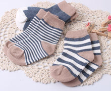 Load image into Gallery viewer, 4PCS/SET Pairs Of Modern Baby and Kids Cotton Socks Spring/autumn Winter Newborn Infant Toddler Floor Socks for Kids
