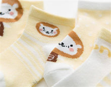 Load image into Gallery viewer, 5 Pairs Infant Mesh Thin Cotton Socks For Newborn Baby Girls And Boy  Clothes Accessories
