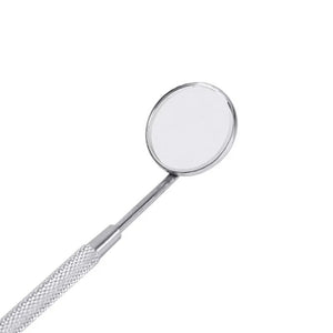 Dental Mouth Mirror Multifunction Checking The Inside of The Oral Cavity Stainless Steel Handle Tool Detachable Mirror Head