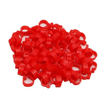 Load image into Gallery viewer, Pigeons Rings 8mm Bayonet Identification Ring Opening Pigeon Ring Color Pigeon Foot Ring Pigeon Supplies Bird Appliances 100 Pcs

