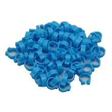 Load image into Gallery viewer, Pigeons Rings 8mm Bayonet Identification Ring Opening Pigeon Ring Color Pigeon Foot Ring Pigeon Supplies Bird Appliances 100 Pcs
