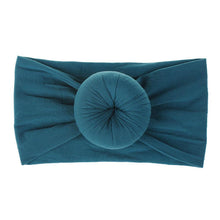 Load image into Gallery viewer, Newborn Infant Kids Girls Nylon Bow Hairband Headband Stretch Turban Knot For Bay Girls
