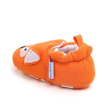 Load image into Gallery viewer, Newborn Baby First Walker Girls Boy Shoes Cartoon Animals Cotton Shoe Toddler Soft Sole Anti-slip Infant Shoes
