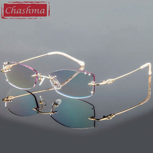 Chashma Brand Women's Frame Degree Eyeglasses Transparent Glasses Women Diamond Tint Lenses oculos de grau feminino