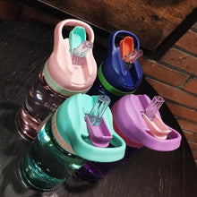 Load image into Gallery viewer, Baby Bottle Infant Newborn Cup Children Learn Feeding Drinking Bottle Kids Straw Juice Water Bottles For Kids
