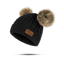 Load image into Gallery viewer, Luxury Baby Hat Pompon Hat Knitted Cute Cap For Girls &amp; Boys Casual Solid Color Girls Baby Style In Great New Modern Trend Design
