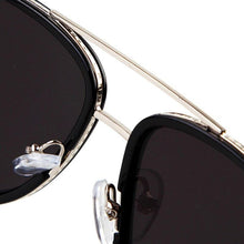Load image into Gallery viewer, Tortoise Sunglasses  Steampunk Luxury Modern Futurystic Sunglasses For Woman and  Men Mirrored Brown Gradient Sunglasses FASHION Design With UV400 Protection
