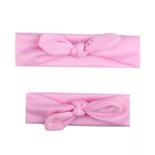 Load image into Gallery viewer, Mother &amp; Baby Headbands Print Floral Elastic Hair Bands Parent-Child Hair Accessories Bow For Baby Girls Bow in Modern Design
