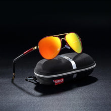 Load image into Gallery viewer, Luxury Pilot  Aviation Polarized High Quality Metal Frame  Sunglasses With UV400 Protection
